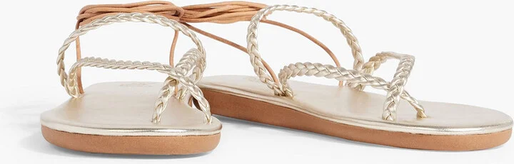 Plage braided leather sandals - Image 8