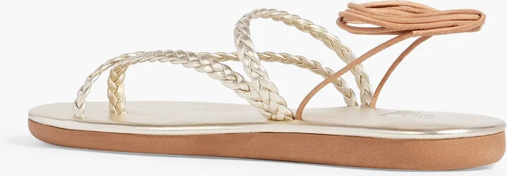 Plage braided leather sandals - Image 9
