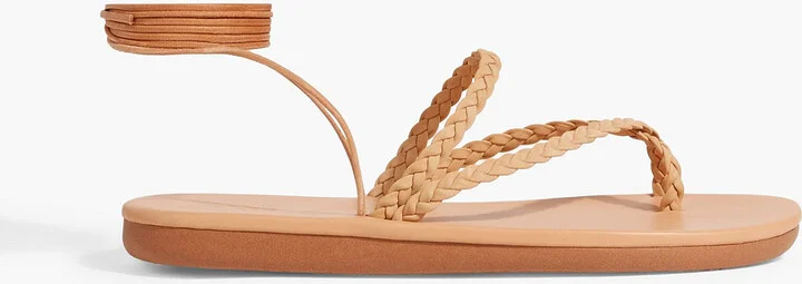 Plage braided leather sandals