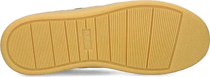 Plain suede-panel sneakers - Image 5