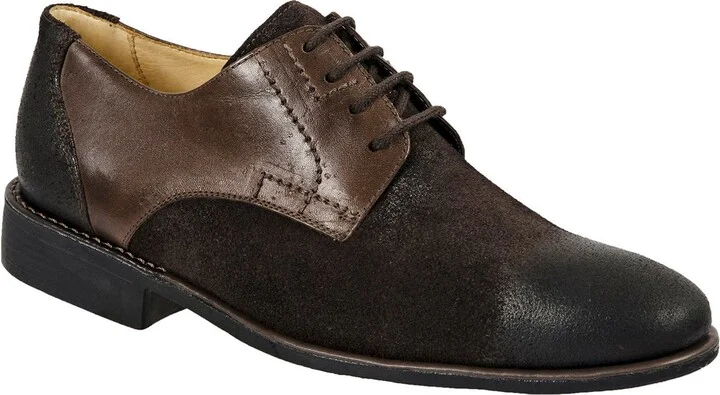 Plain Toe Leather Derby