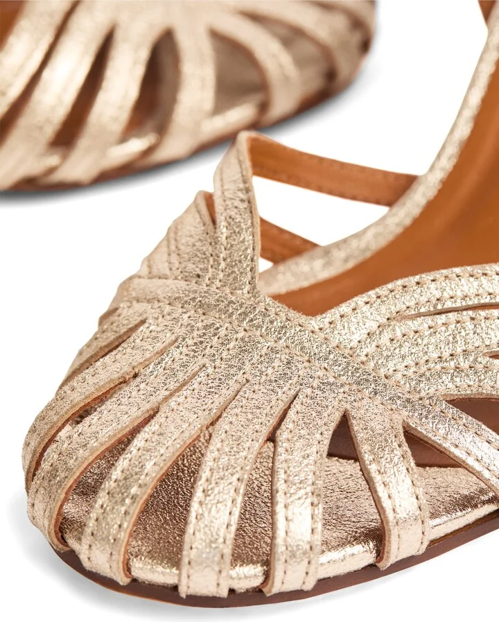 Plaited d'Orsay Sandal - Image 4