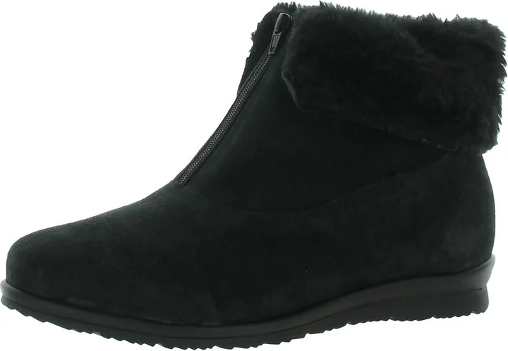 Planet Womens Leather Zipper Winter & Snow Boots