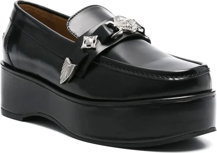 Plaque-Detailed Loafers - Image 2