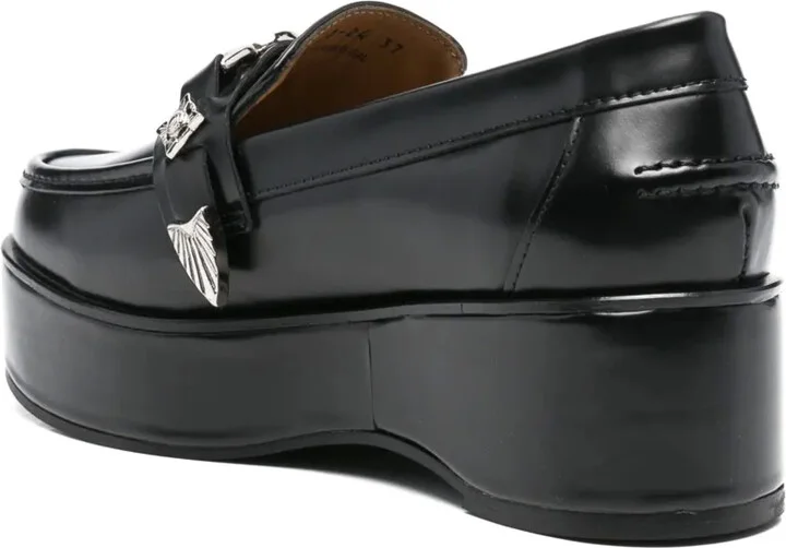 Plaque-Detailed Loafers - Image 3