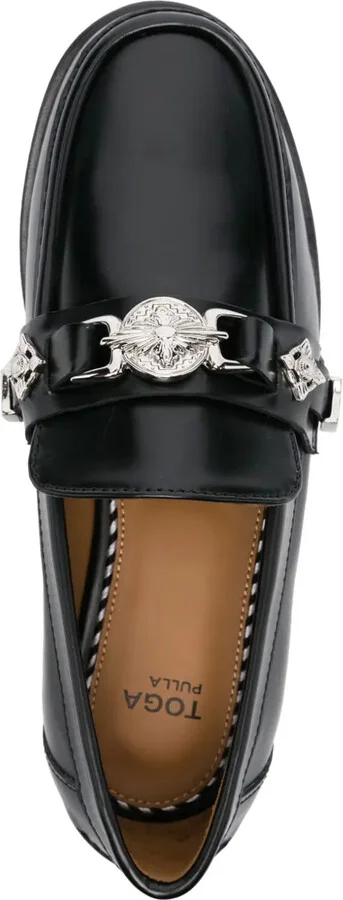Plaque-Detailed Loafers - Image 4