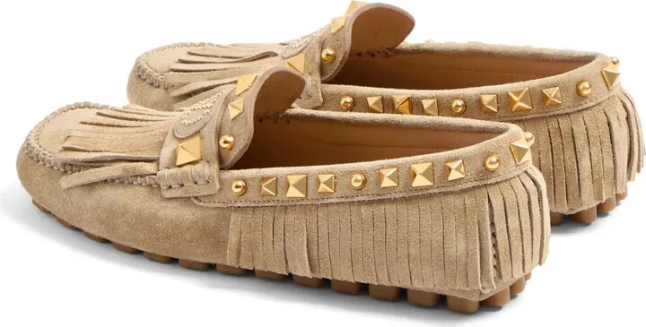 Plaster Caster fringed loafers - Image 3