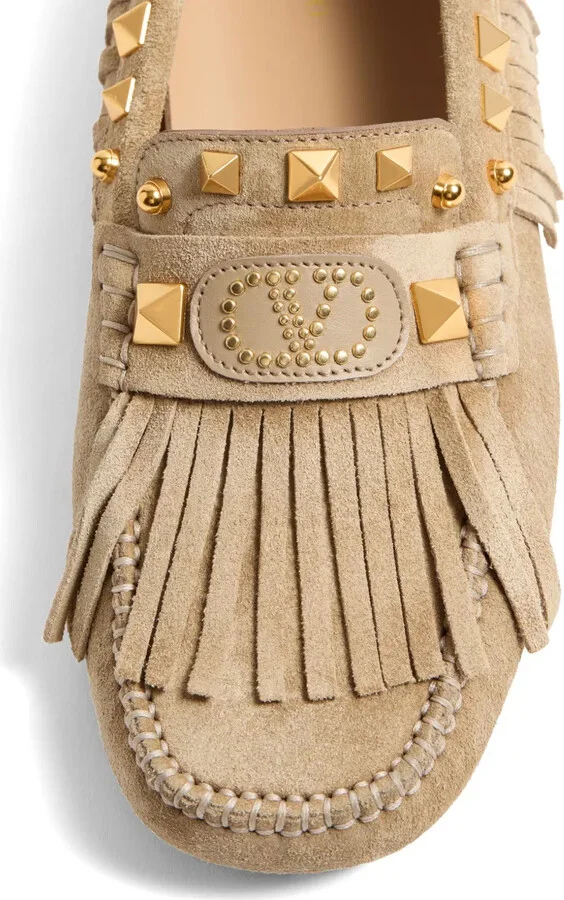 Plaster Caster fringed loafers - Image 4