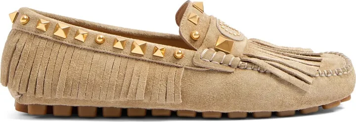 Plaster Caster fringed loafers