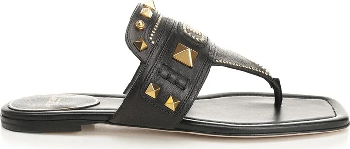 Plaster Caster Sandals Black