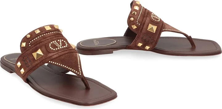 Plaster Caster Suede Sandals - Image 3