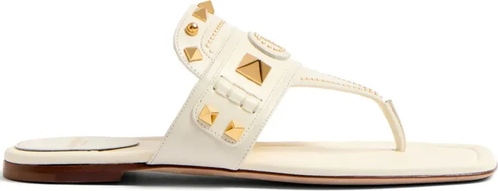 Plaster Caster thong sandals