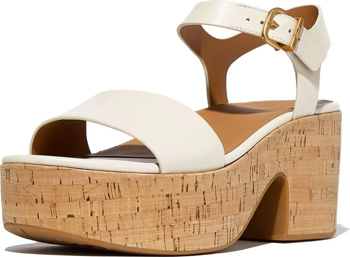 PlatFForms Ankle Strap Platform Wedge Sandal - Image 5
