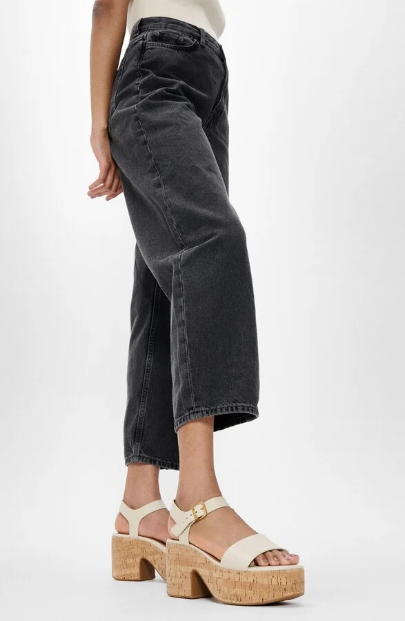 PlatFForms Ankle Strap Platform Wedge Sandal
