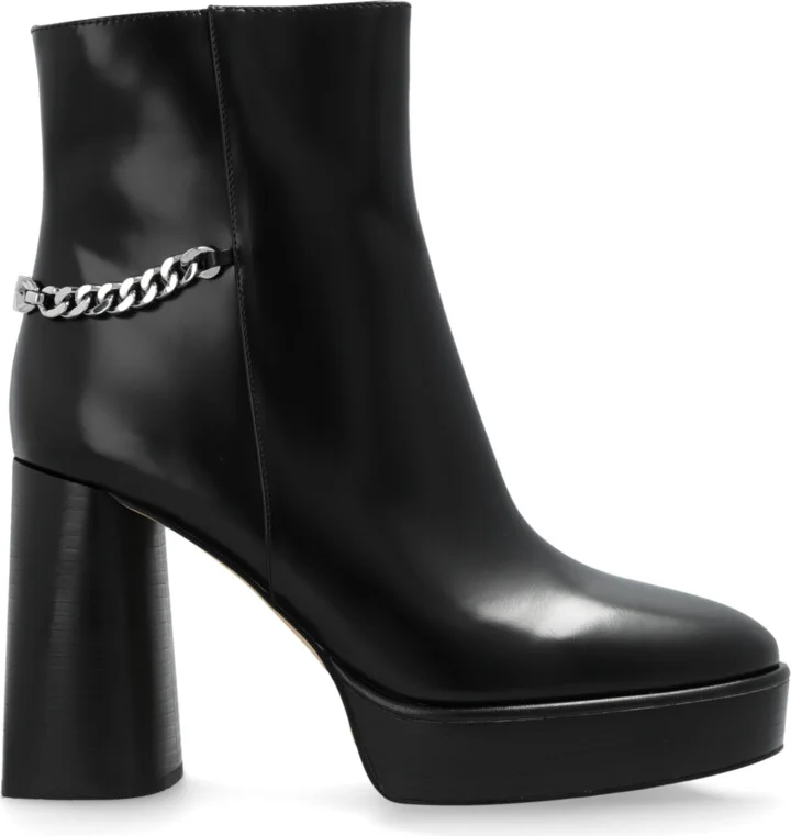 Platform Ankle Boots Carlisle, , - Black