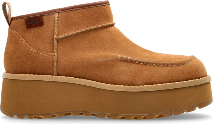 Platform Ankle Boots "Cityfunc Ultra Mini", , - Brown
