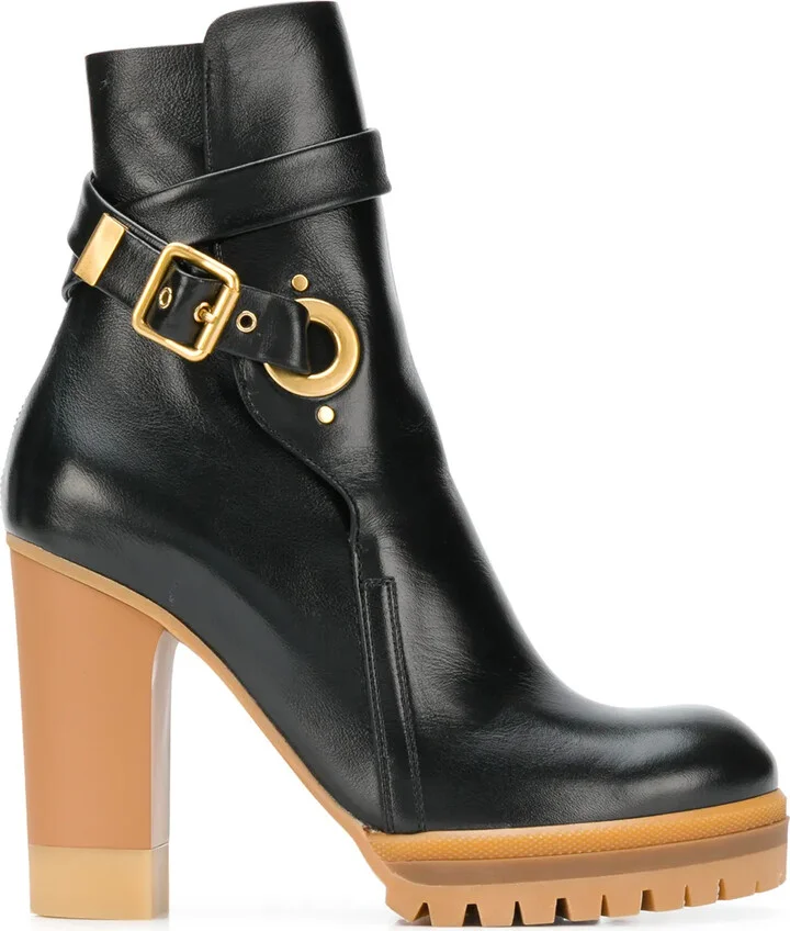 Platform Ankle Boots