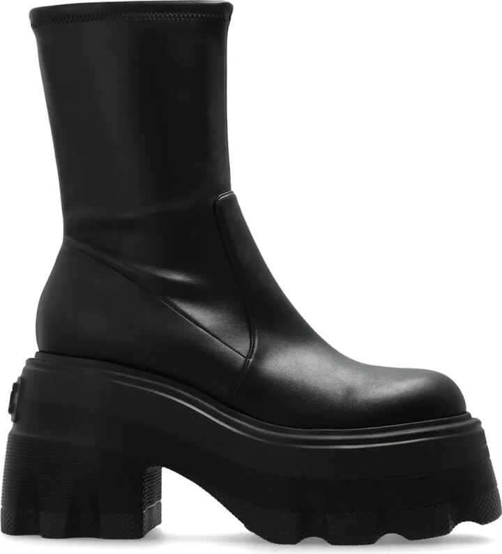 Platform Anklee Boots