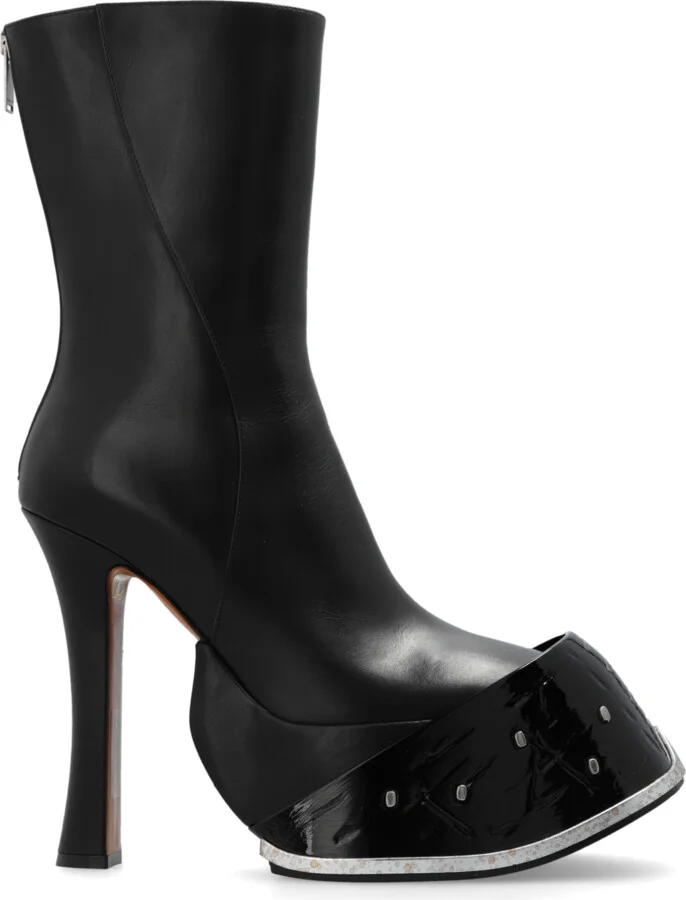 Platform Boots, , - Black