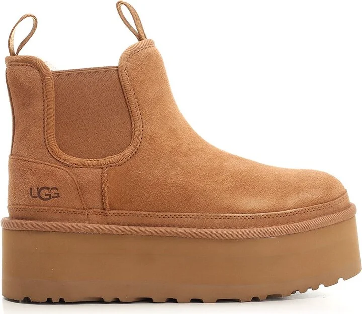 Platform Boots Brown
