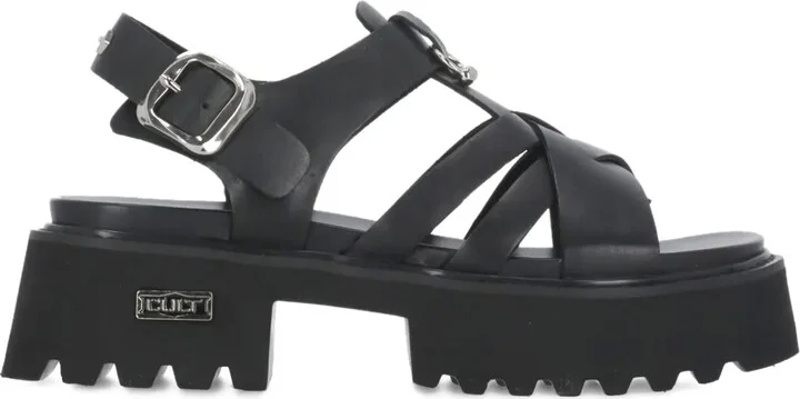 Platform Buckle Sandals