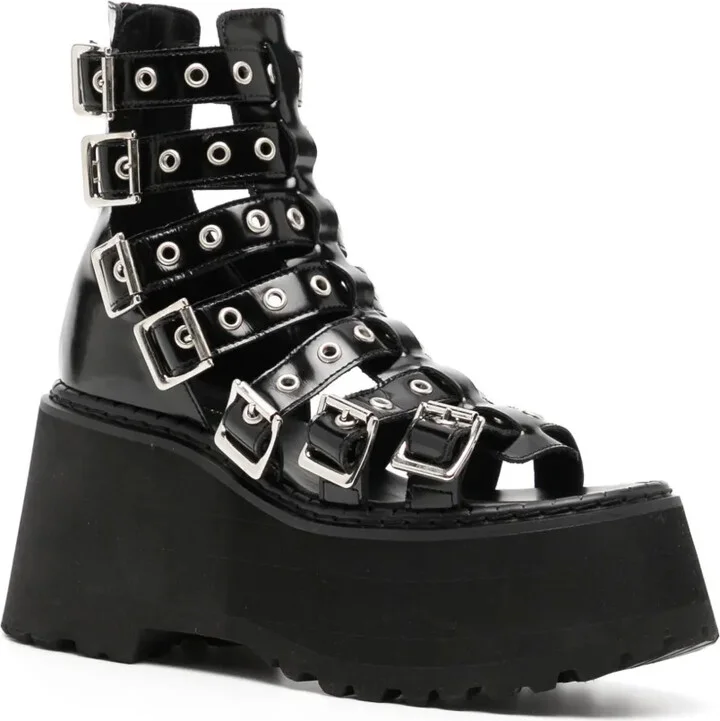 Platform Buckled Sandals - Image 2