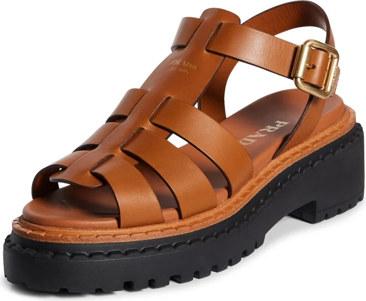 Platform Cage Sandal