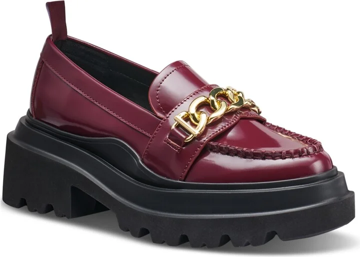 Platform Chain Lug Loafer