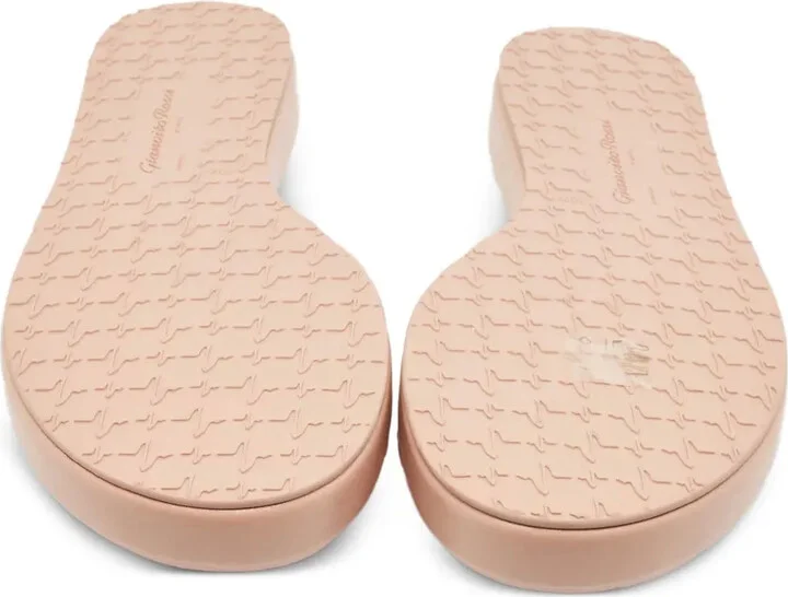Platform Cross Strap Sandals - Image 4