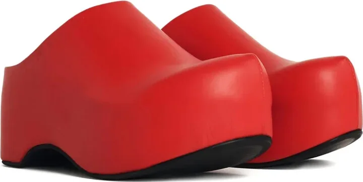 Platform Debossed-Logo Slippers - Image 2