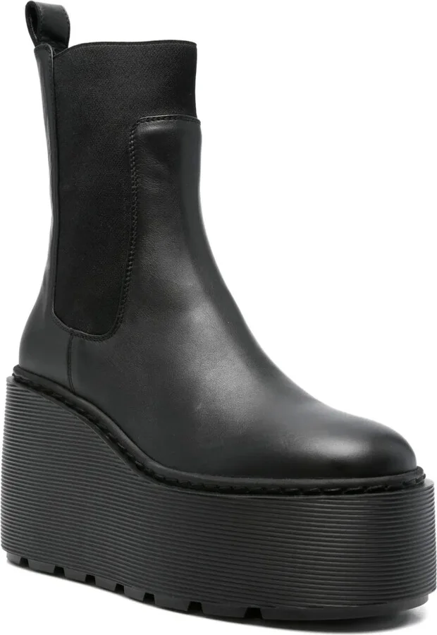 Platform Elastic-Insert Boots - Image 2
