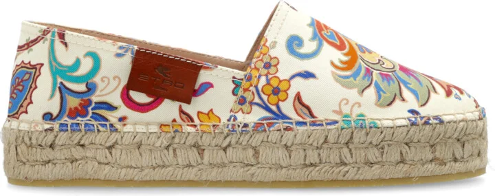 Platform Espadrilles, , - Cream