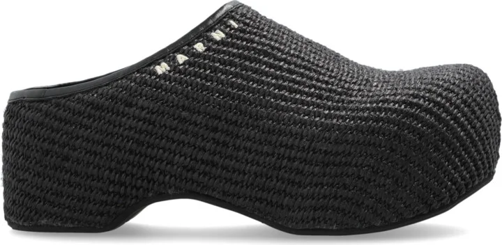 Platform Flip-flops, , - Black