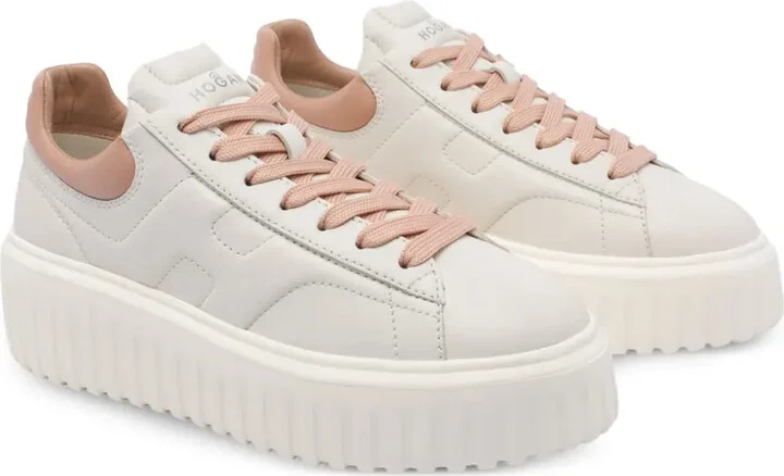 platform H-stripe sneakers - Image 2
