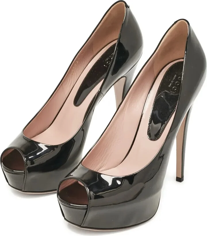 Platform Heeled Pumps - Image 2