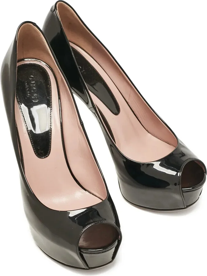 Platform Heeled Pumps