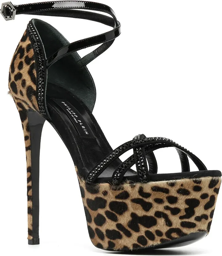 Platform Heeled Sandals - Image 2