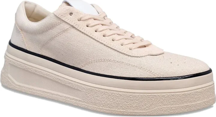Platform Lace-Up Low-Top Sneakers - Image 2