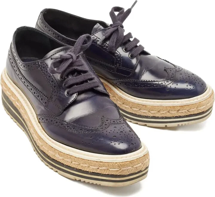 Platform Lace-Up Shoes - Image 4