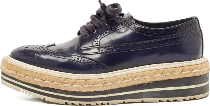 Platform Lace-Up Shoes