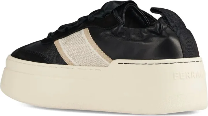 Platform Lace-Up Sneakers - Image 3