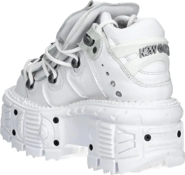 Platform Lace-Up Sneakers - Image 3