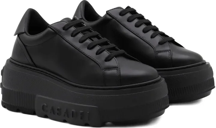 Platform Lace-Up Sneakers - Image 2