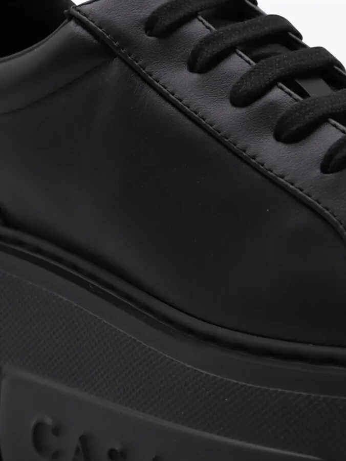 Platform Lace-Up Sneakers - Image 4