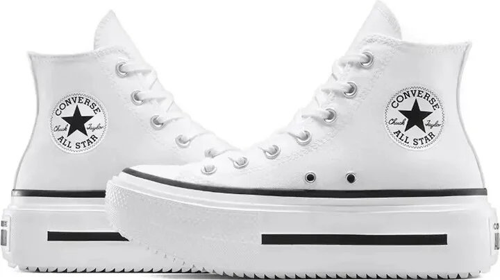 Platform Lace-Up Sneakers - Image 3
