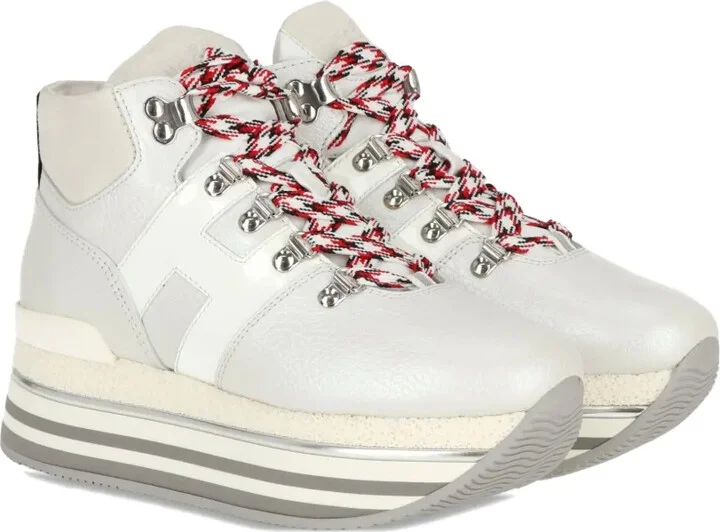 Platform Lace-Up Sneakers - Image 2