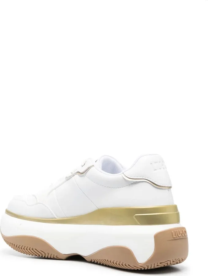 Platform Lace-Up Sneakers - Image 3