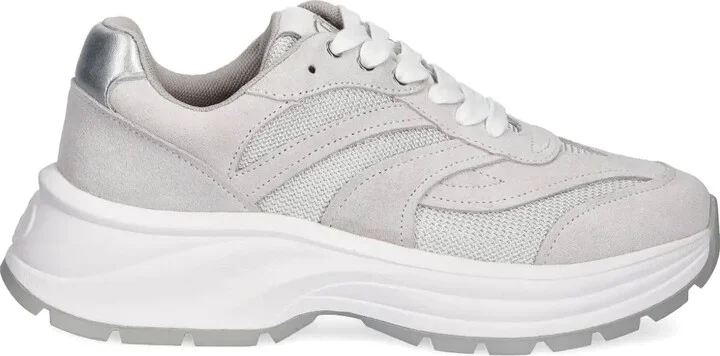 Platform Lace-Up Sneakers