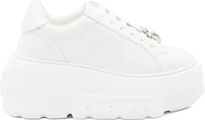 Platform Lace-Up Sneakers