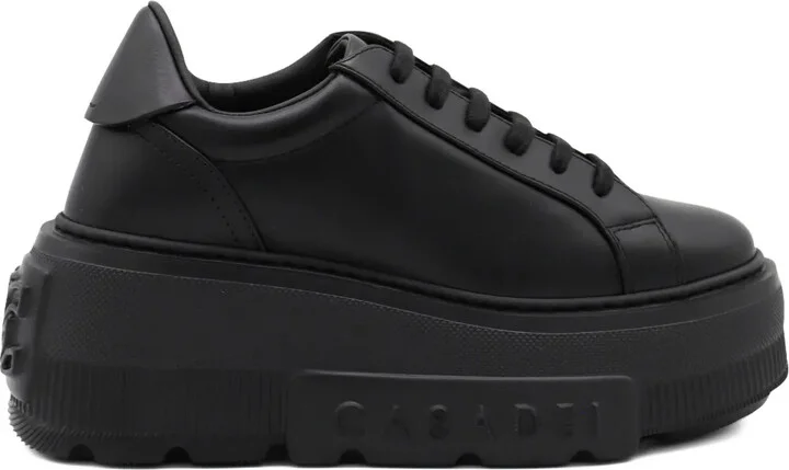 Platform Lace-Up Sneakers